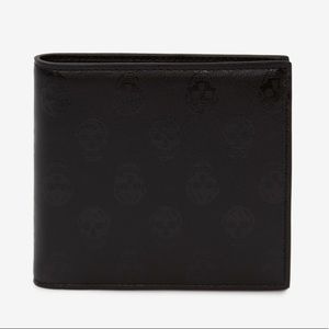 Alexander McQueen black wallet